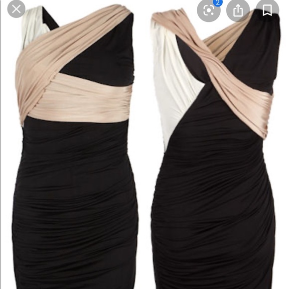All Saints Dresses & Skirts - All Saints Monochrome Dress Sz 8